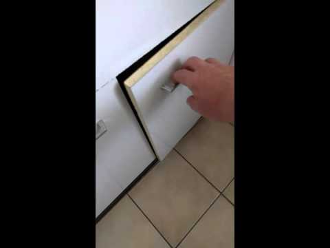 Der Mülleimer im Schrank!