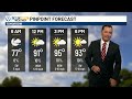 Storms spinning in the tropics and dangerously hot temperatures
