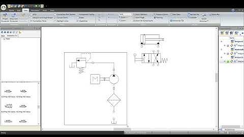 AUTOMATION STUDIO   Belajar membuat sistem hidrolik sederhana