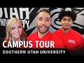 Suu campus tour with the presidential ambassadors