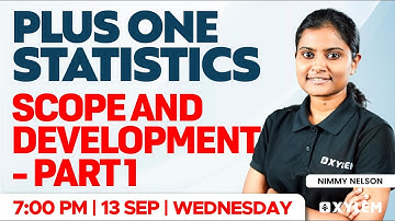 Plus One Statistics - Scope And Development  - Part 1 | Xylem Plus One Commerce