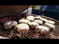 Brandon's Boogies (Cheeseburgers) on the Big Green Egg