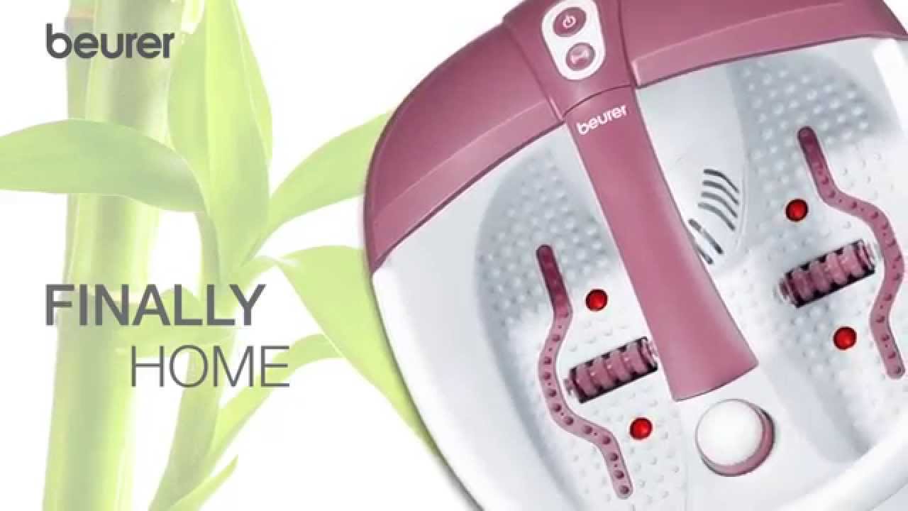 beurer fb 35 fubad mit vibrations- und sprudelmassage Aroma-Fubad FB 35
