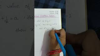 Algebra Questions tricks find  the value of x+1/xeducation educational knowledge youtube