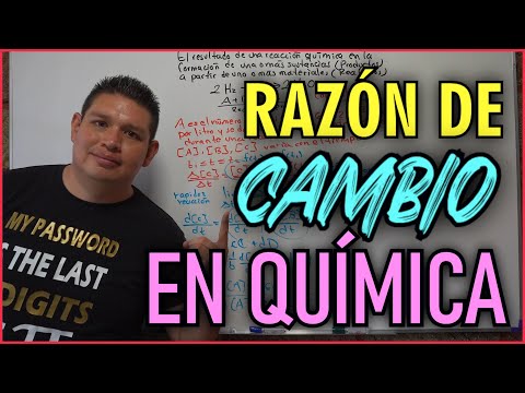 Cálculo Nivel Harvard 17.- Razón de Cambio en Química