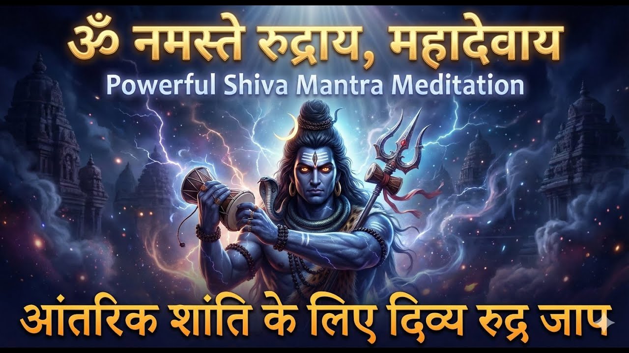 Namaste Rudraya Mahadevaya – Shiva Mantra Meditation