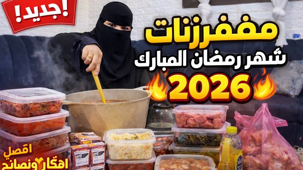 مفرزنات شهر رمضان المبارك 🌙 2026 