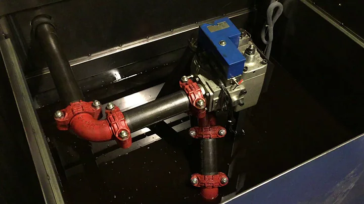 Hydraulic Elevator power unit with dual pumps