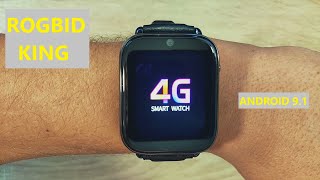 Rogbid King Smartwatch - Unboxing And Full Review - Android 9.1 2GB+16GB Dual Chip Full Ceramic case screenshot 5