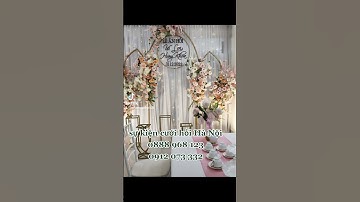 Dịch vụ cưới gỏi trọn gói tại Hà Nội #conghoa #phongcuoi #trangtricuoihoi #trap #cuoihoitrongoi #rap