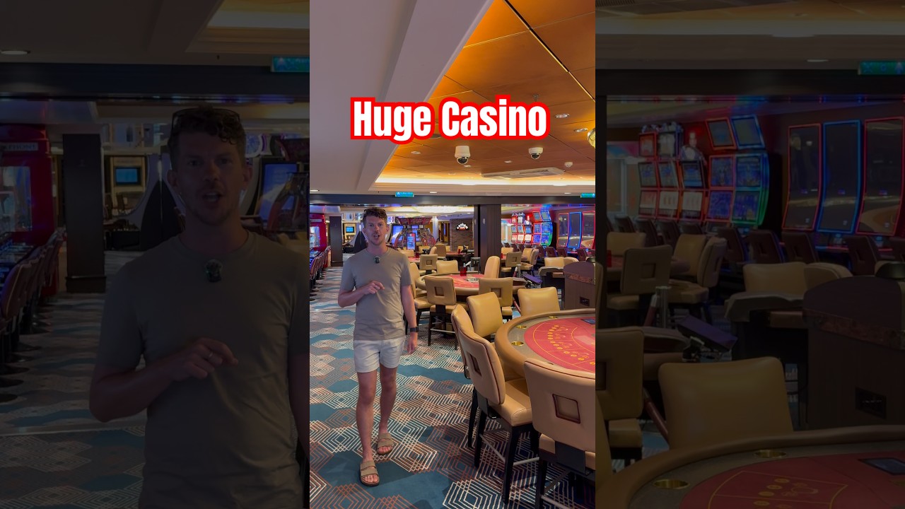 Norwegian Epic has a massive casino! Are you a fan of casinos on ships?