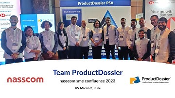 Team ProductDossier at NASSCOM SME CONFLUENCE 2023 | Pune |