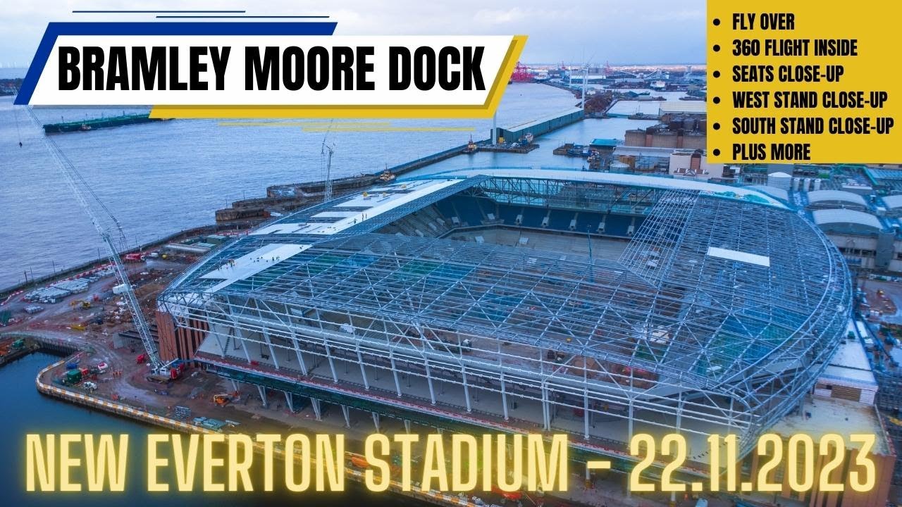 New Everton Stadium Bramley Moore Dock YouTube