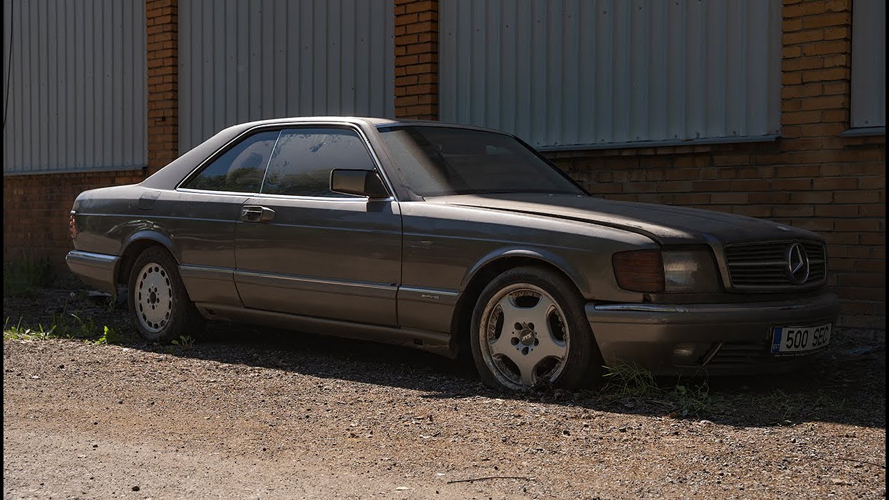 Starting Mercedes-Benz 500 SEC After 7 Years + Test Drive