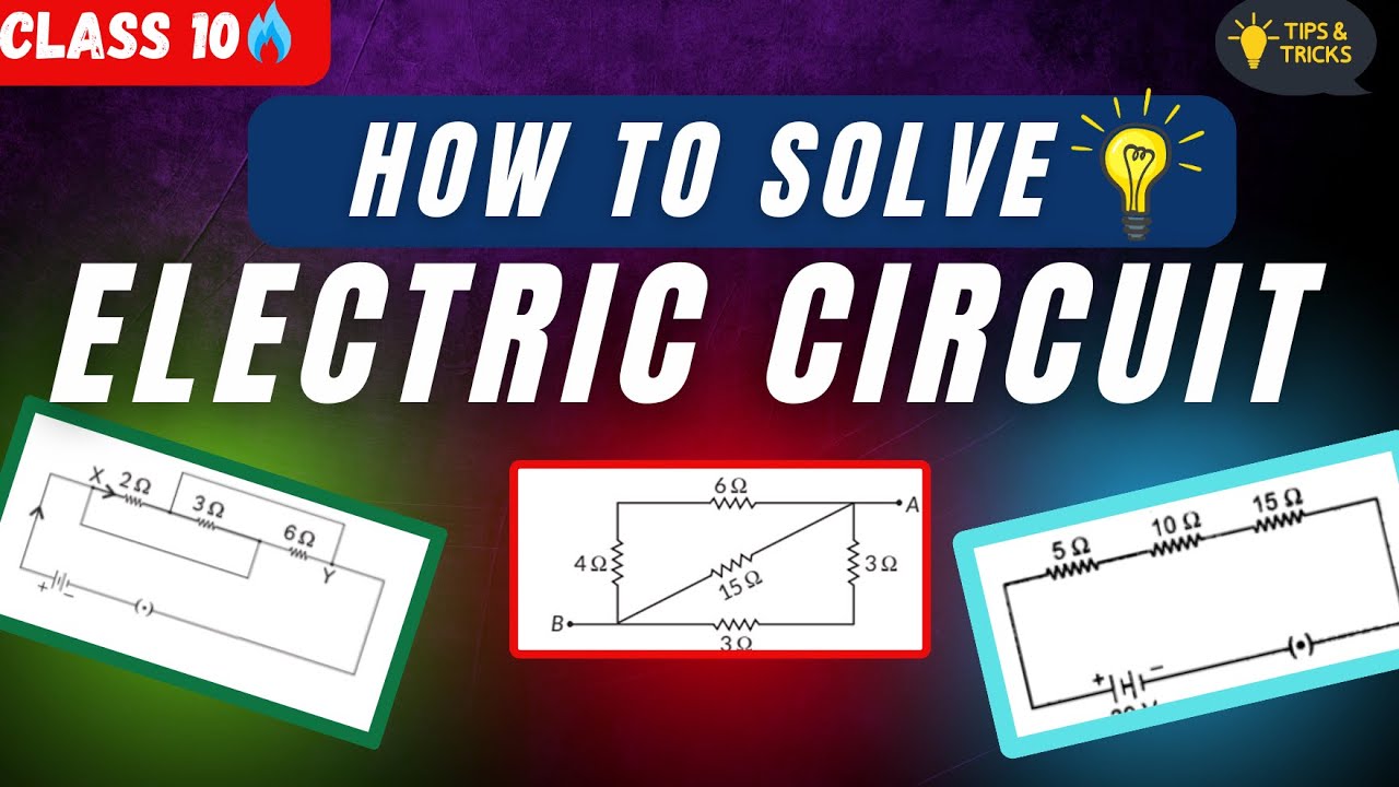 How to Solve Any Electric Circuits Class 10 | Class 10 Physics🔥 - YouTube