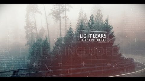 Parallax Opener (After Effects template)