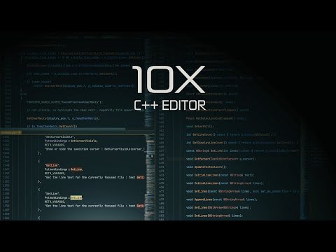10x C++ Code Editor