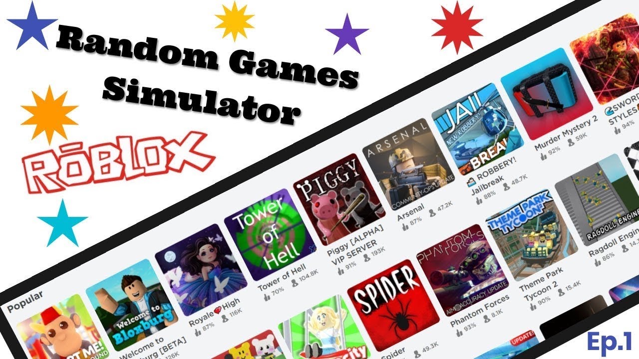 RANDOM ROBLOX simulators WITH VIEWERS LIVE - YouTube