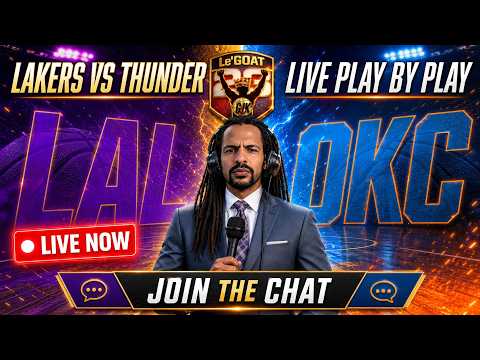 LAL vs OKC Game 1 GOAT James Kingdom Play By Play