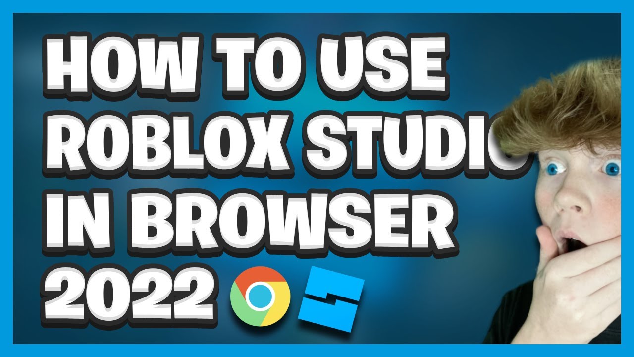 How To Use ROBLOX STUDIO IN BROWSER! 2022 