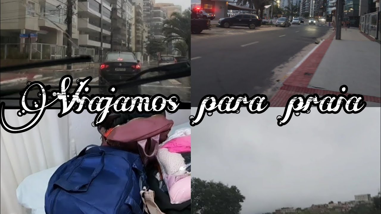 Viagem para guarapari /férias acabando saído em viagem em família 