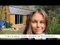 A Solar Powered Tiny Cabin Tour