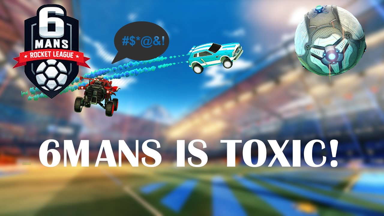 Rocket League 6Mans is TOXIC! | RL 6Mans #1