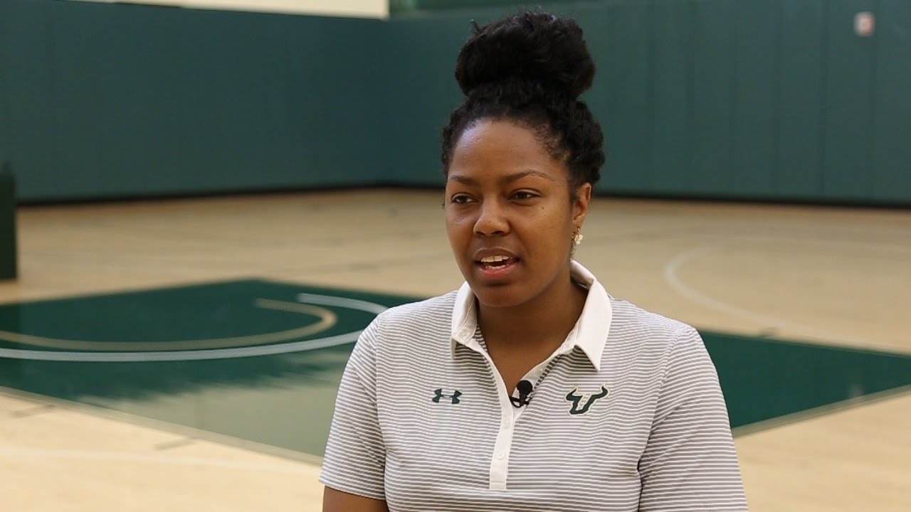 USF Women's Basketball: Jesyka Burks-Wiley Introduction - YouTube