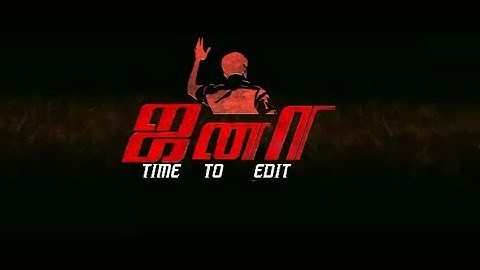 Thalaiva title animation tutorial soon in kinemaster easy by psj creationz