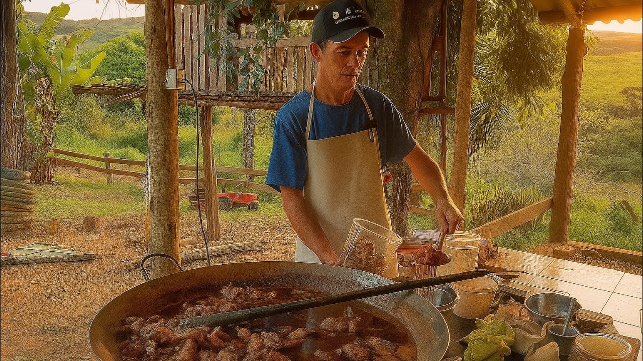 SÍTIO NAS MONTANHAS DE MINAS AINDA FAZ A TRADICIONAL CARNE DE LATA
