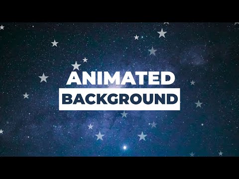 Animated Background HTML CSS JS | Particles JS