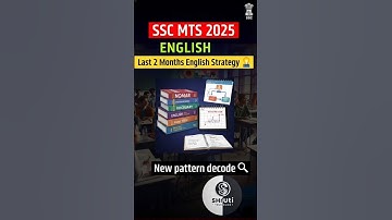 SSC MTS 2025 Pre - English Strategy for last 2 Months #ssc #sscmts #mts2025 #topper #sscexam #SYG