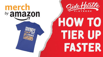 🔥 How to Tier Up FAST on Merch by Amazon! My #1 Strategy 🚀