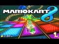 Mario Kart 8 RAINBOW ROAD gameplay! - w/ Ali-A! - NEW Track & N64! - (MK8 Wii U)