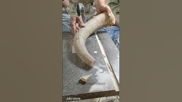 Cách người Trung Quốc biến sừng bò thành chiếc lược #shorts