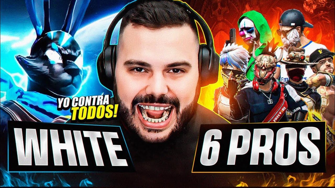 WHITE 444 SE ENFRENTA VS 6 JUGADORES VETERANOS Y ESTO PASO !! 🔥🥵 ZELIKA
