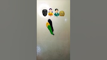 Squid  Game Guess the mixed colors #brainrot #sprunki #satisfying #colormixing #odlysatisfying