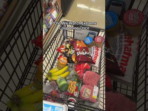 We Try Extreme Couponing