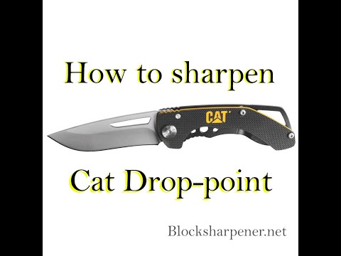 Sharp Cat Knife Sharpening