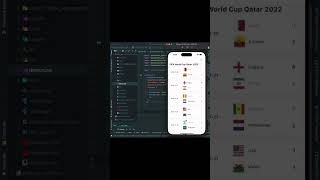 FIFA WORLD CUP LIVE TABLE APP BY CODEING || #shorts screenshot 2