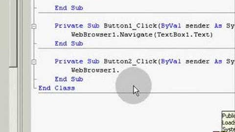 Visual Basic 2008 WebBrowser