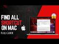 How to Check All Keyboard Shortcut on Macbook