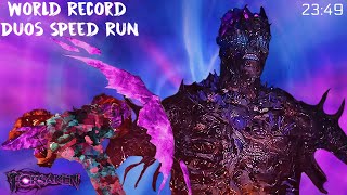 [FWR] (Non-Build %) FORSAKEN - WORLD RECORD DUOS SPEED RUN ATTEMPT