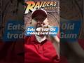 Instant Regret... I Ate 40-Year-Old Gum from 1981 Raiders of the Lost Ark Cards!