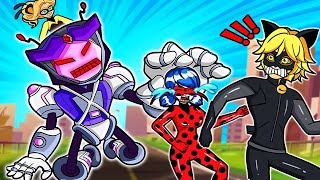 Ladybug, Dangerous.! Go Go Go... | LADYBUG & CAT NOIR | MIRACULOUS THE MOVIE by Choo Choo RF 14,531 views 1 month ago 12 minutes, 39 seconds