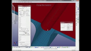 LS-PrePost Drawbead with Half Circle Section