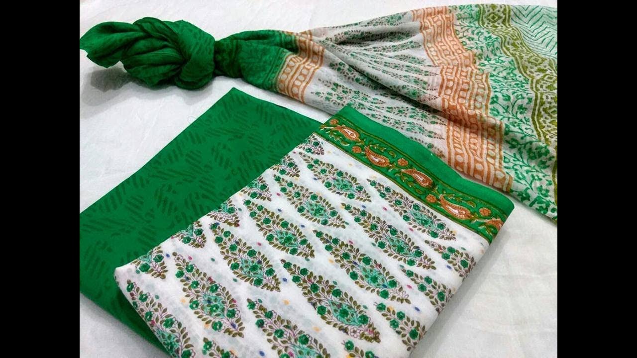 Pure Chiffon Unstitched Suit 2018 Collections || Chiffon Dresses Collection