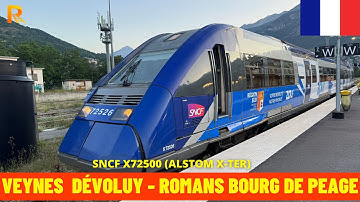 Cab Ride Veynes-Dévoluy → Valence → Romans Bourg-de-Peage (France, June 2025) train driver