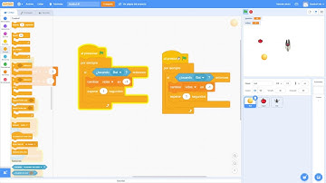 Scratch - Colisión de objetos, vidas y game over