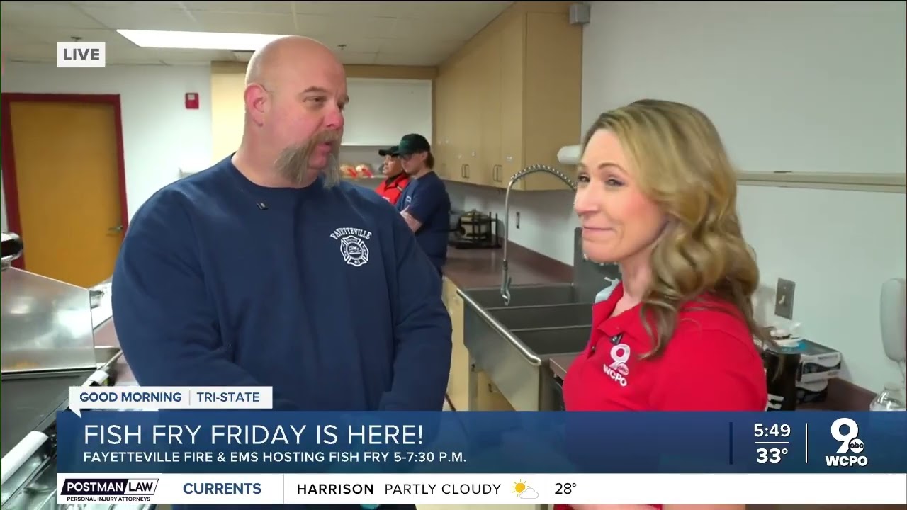 Пятница, день жареной рыбы в Фейтвилле, штат Огайо.